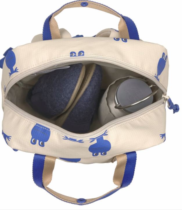 Kindergartenrucksack Square - Happy Trails, Frosch - Lässig