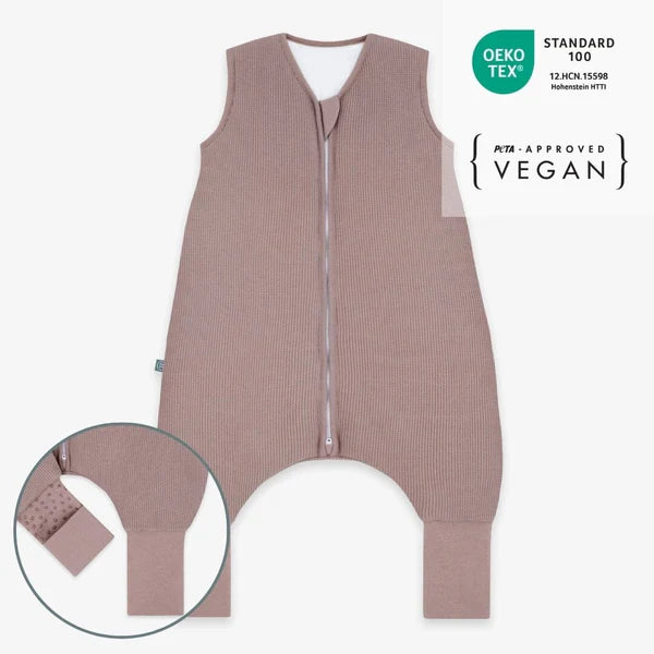 Schlafsack mit Umschlag-Fuß 2.5 TOG - essential berry versch. Längen - emma & noah