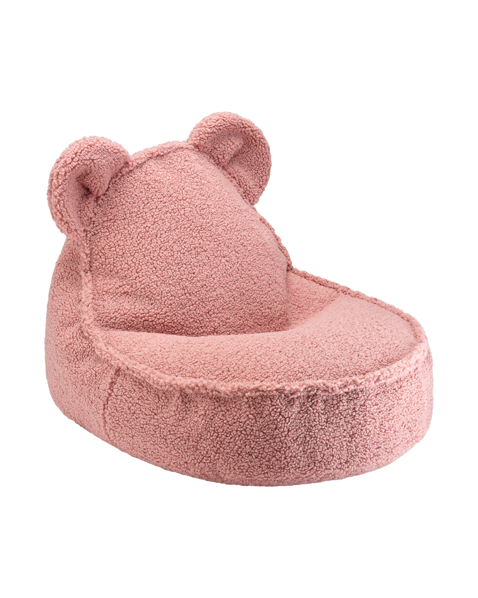 Teddy Sitzsack Bär guava pink - Wigiwama