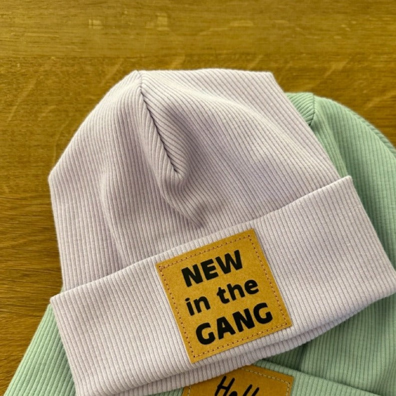 Statement-Beanie "Flieder" - Milli Wonka