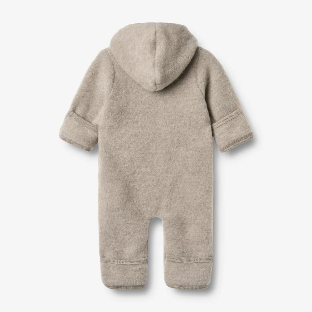 Wollanzug Ata khaki melange - Wheat