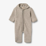 Wollanzug Ata khaki melange - Wheat