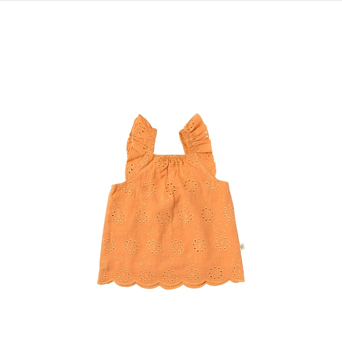 ärmellose Bluse Rowena | Florely | Peach - Your Wishes