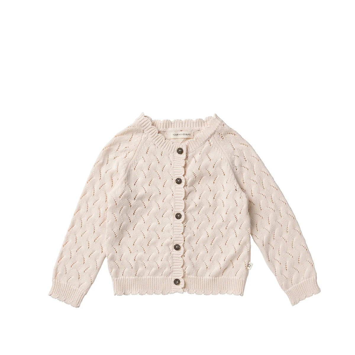 Knit | Cardigan | Ecru - YourWishes