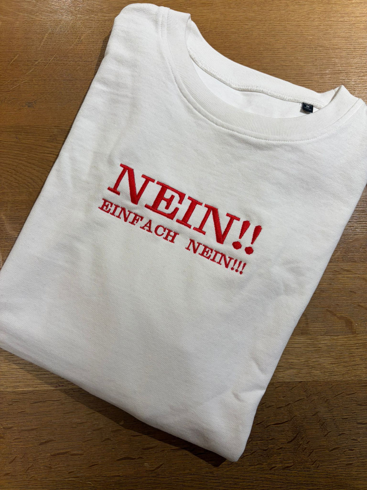 Sweater "NEIN!! Einfach Nein!!" für Erwachsene - One Sweater
