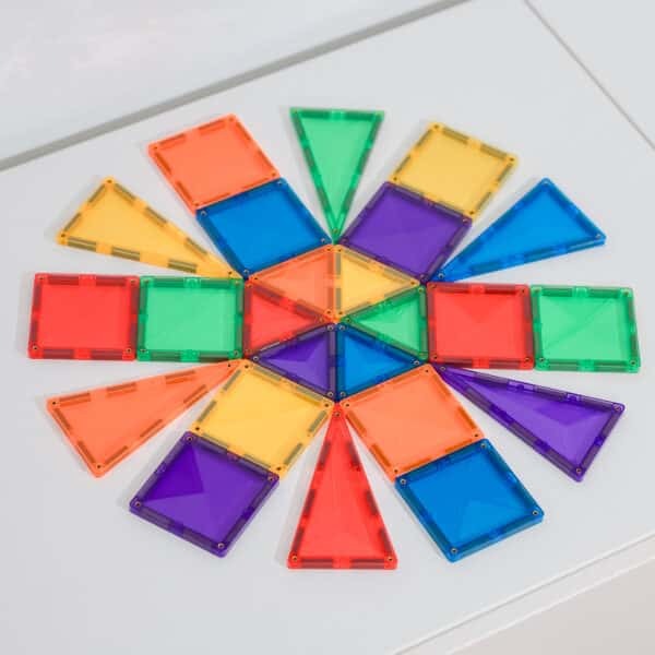 Magnetbausteine Rainbow Mini Pack - 24 Teile - Connetix