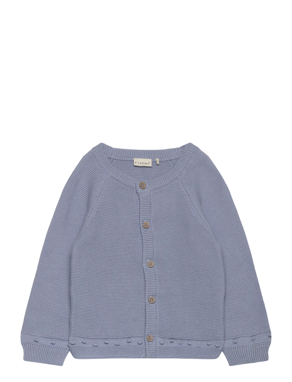 Strick-Cardigan zen blue - Fixoni