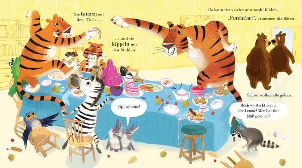 Gutes Benehmen leicht gemacht: Tischmanieren für kleine Tiger - Usborne Verlag