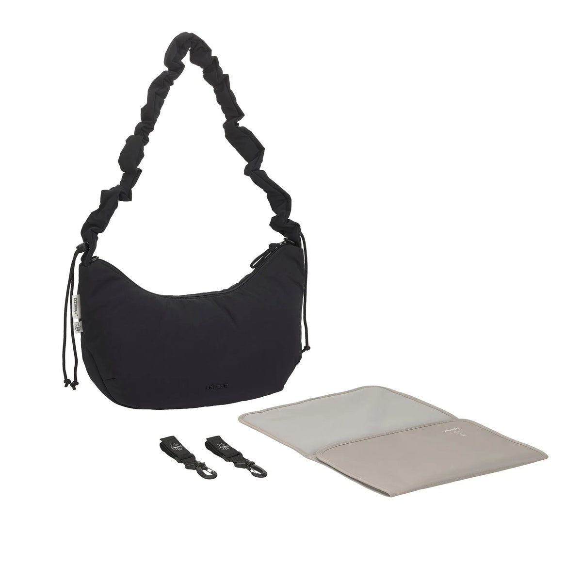 Wickeltasche Crossbody - Lunua Bum Bag, schwarz - Lässig
