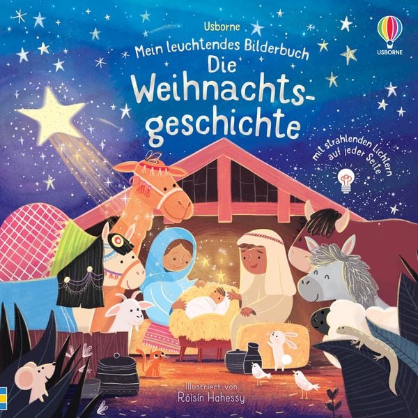 Mein leuchtendes Bilderbuch: Die Weihnachtsgeschichte - Usborne Verlag