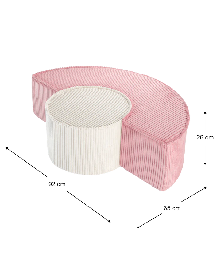Schaumstoff-Spielset Cord altrosa - Wigiwama
