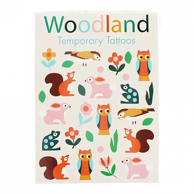 Tattoos Woodland - Waldtiere - Rex London