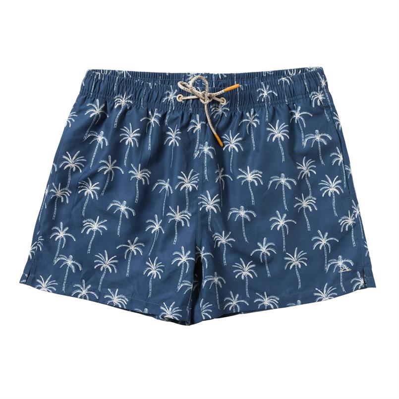 Herren-Badeshort Palmen - multicolor - Salted Stories
