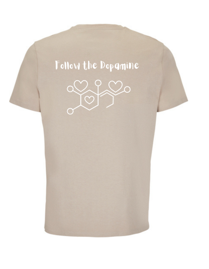 T-Shirt "Follow the Dopamine" bestickt für Erwachsene - One Sweater