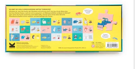 Tierkacke - Ein Puzzle - Laurence King Verlag