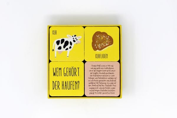 Wem gehört der Haufen? Memo-Spiel - Laurence King Verlag
