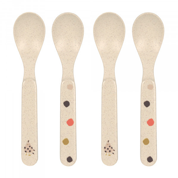 Kinderlöffel Set (4 Stk), Little Mateys Spicy Orange - Lässig