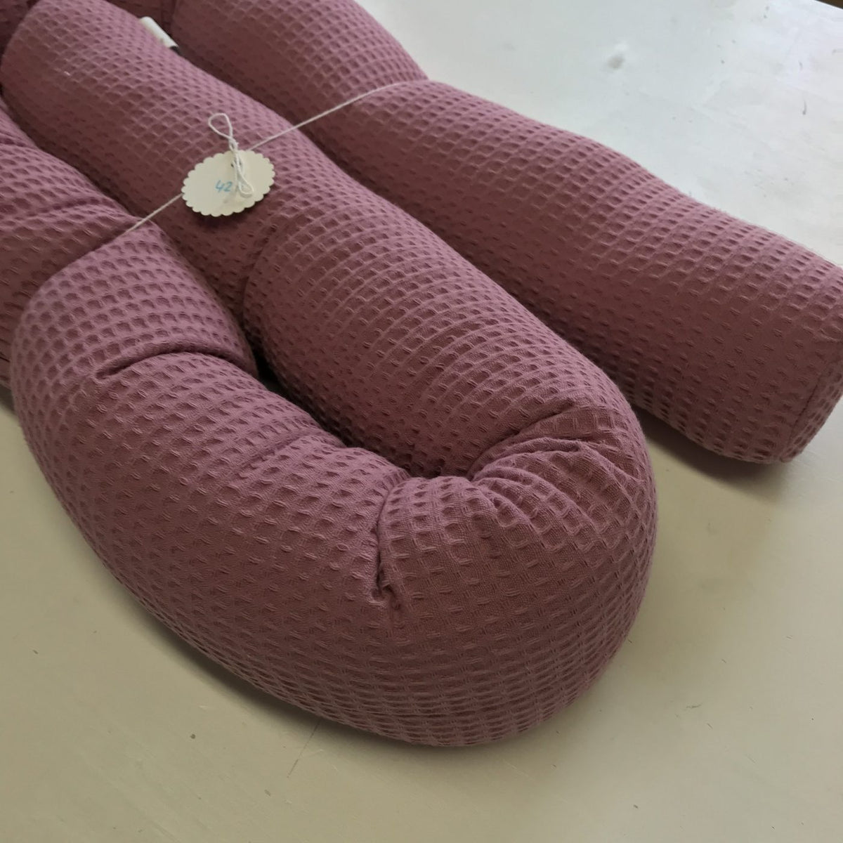 Zirbenholzschlange Waffelpiqué (3m) - Milli Wonka