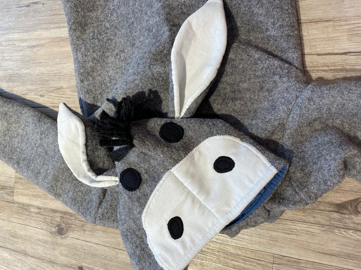 Walkjacke Esel bis Gr. 104 - Milli Wonka