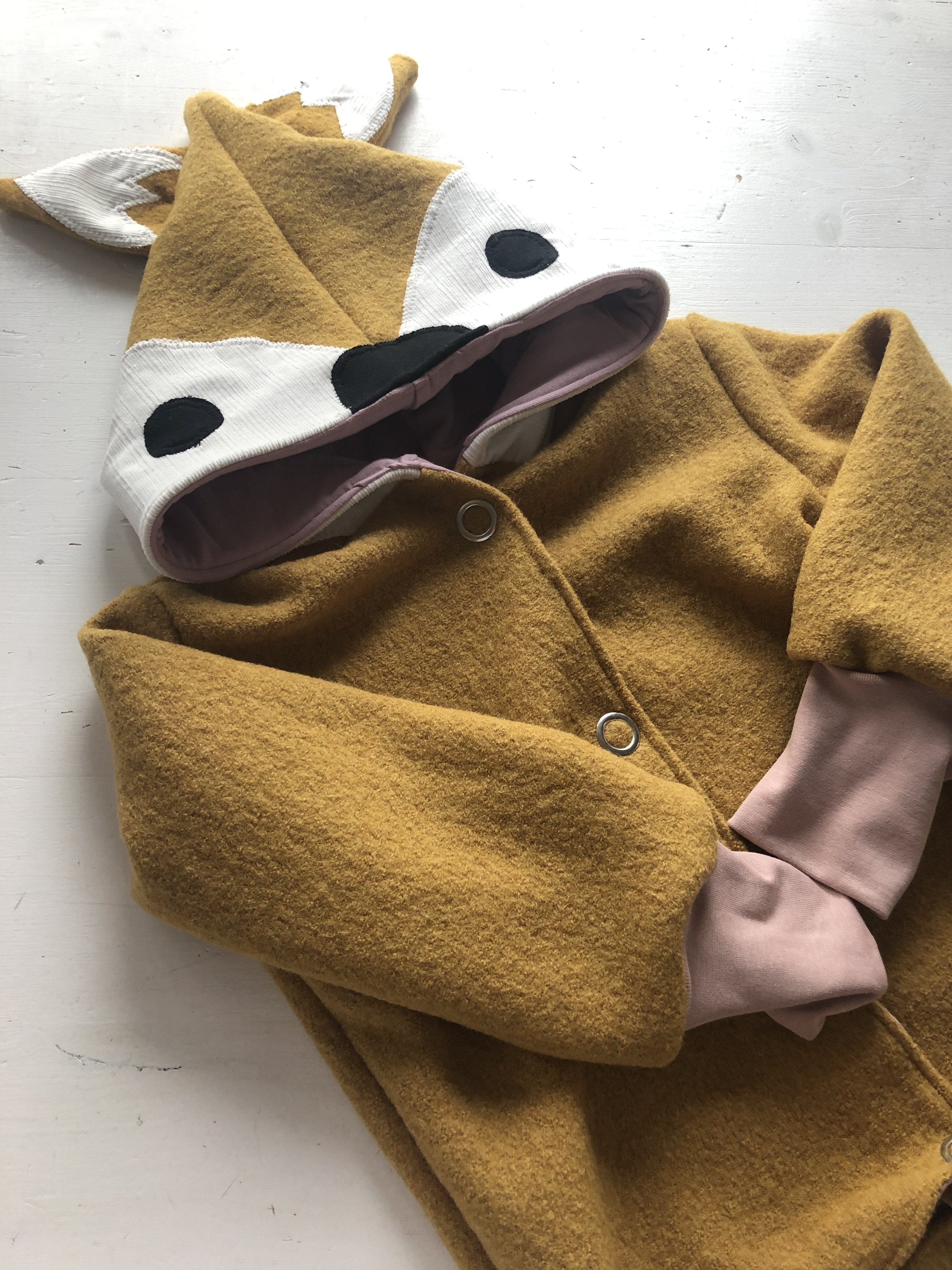 Walkjacke Fuchs ab Gr. 110 versch. Farben - Milli Wonka