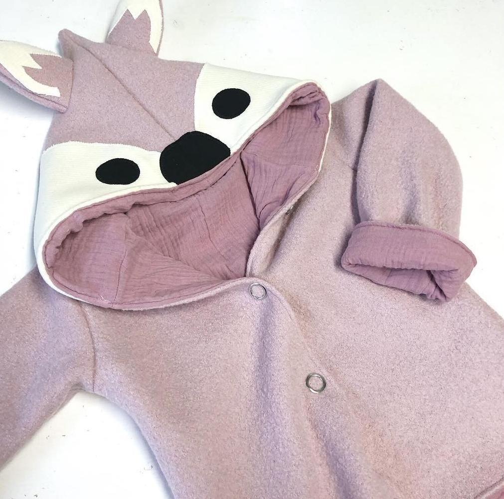 Walkjacke Fuchs ab Gr. 110 versch. Farben - Milli Wonka