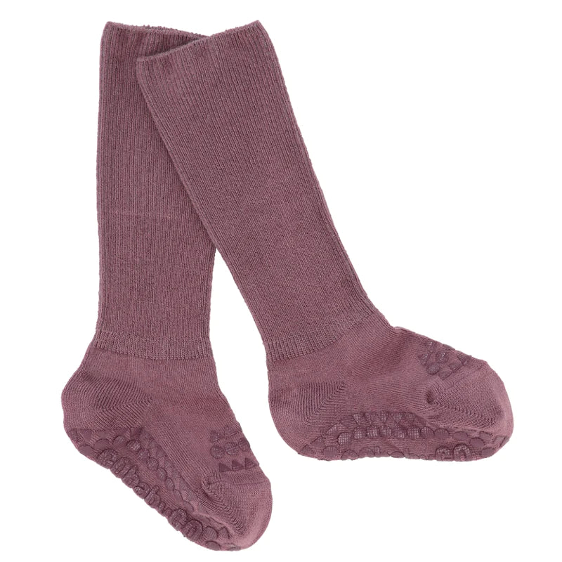 Antirutsch-Socken "Bamboo misty plum" - GoBabyGo
