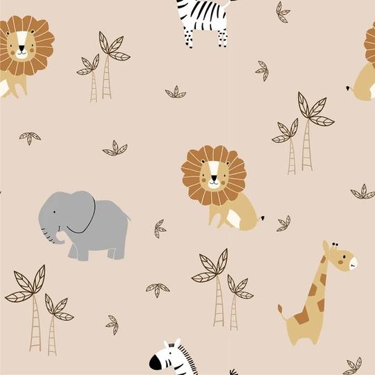 Fleece-Set aus Mütze und Schlupfschal "Tiere" div. Muster - Milli Wonka