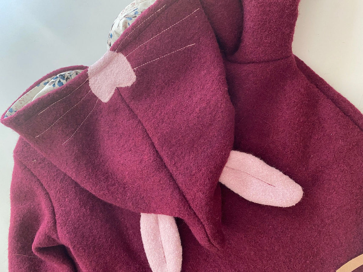 Walkjacke Katze bis Gr. 104 - Milli Wonka