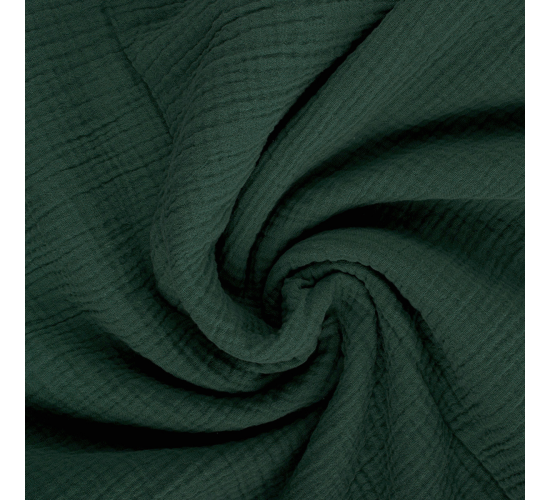 Musselin "Botanical Green" - für Musselindecken
