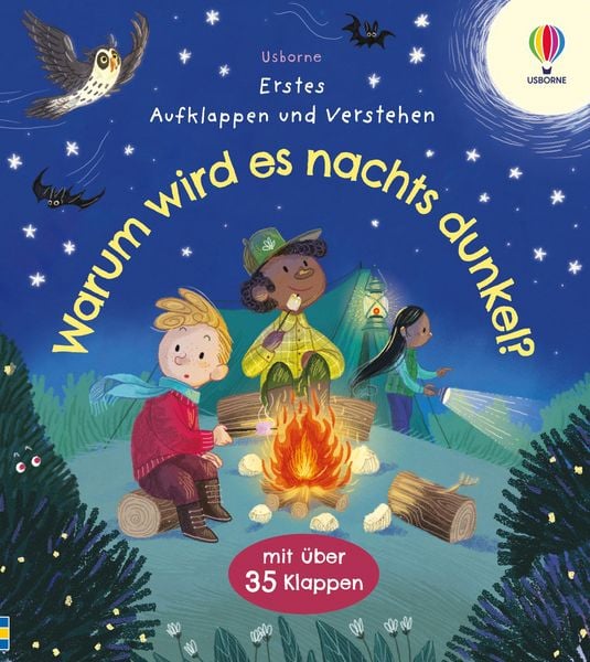Erstes Aufklappen und Verstehen: Warum wird es nachts dunkel? - Usborne
