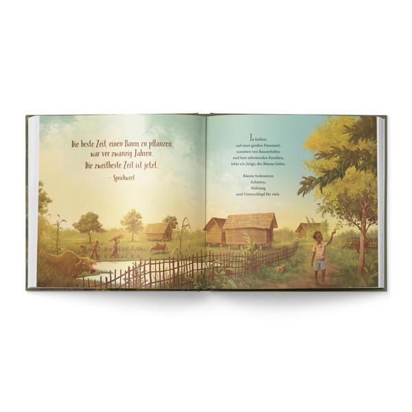 "Der Junge, der einen Wald pflanzte" von Sophia Gholz - Zuckersüß Verlag