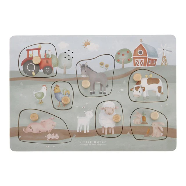 Sound Greif-Puzzle Little Farm FSC - Little Dutch