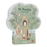 Bodenpuzzle - Blau - Forest Friends - Little Dutch