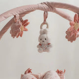 Miffy Spieldecke mit Bogen - Rosa - Lucky Blossom - Little Dutch