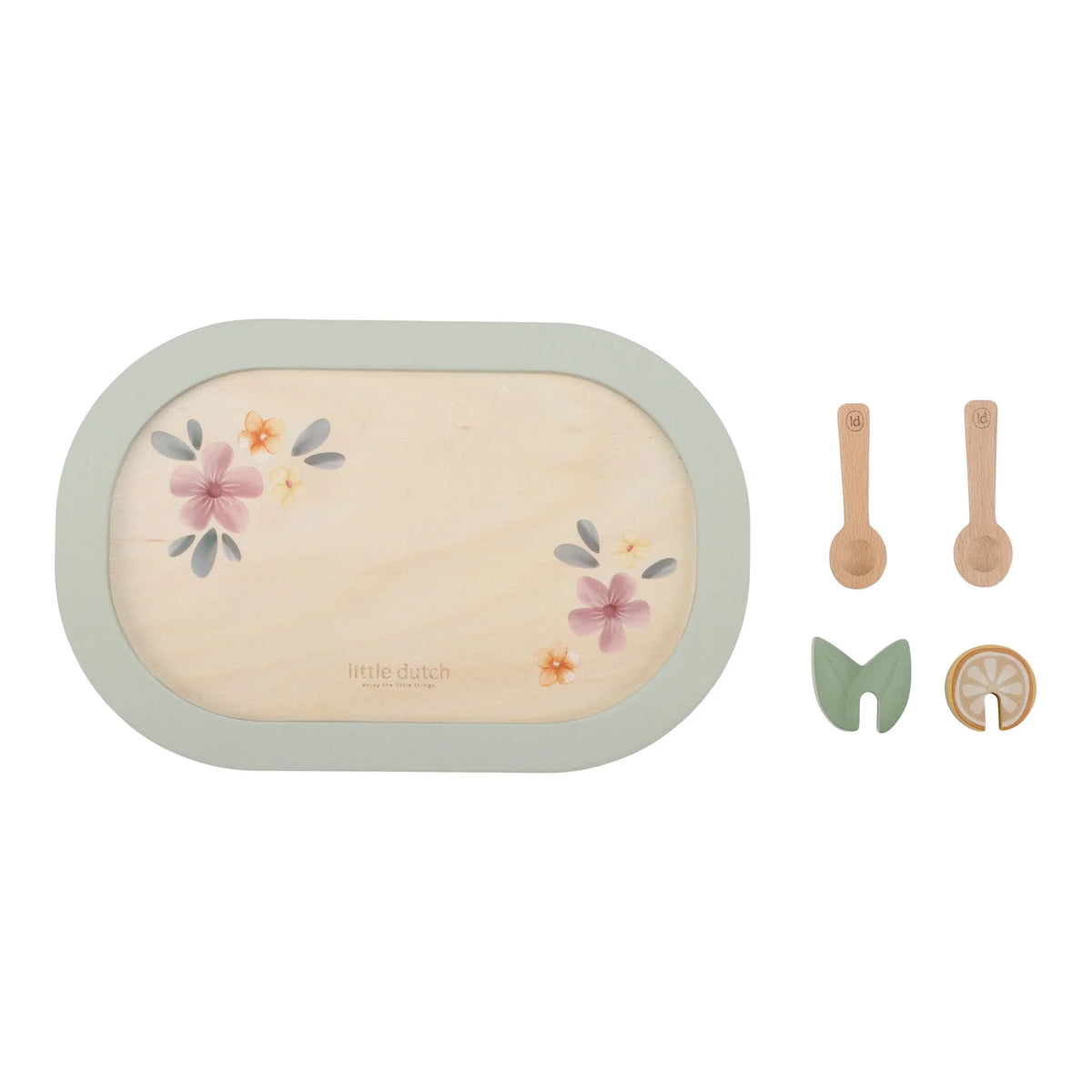Holz Teeservice - Mehrfarbig - Essentials - Little Dutch
