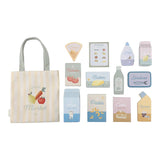 Holz Einkaufswagen – Grün – Essentials - Little Dutch