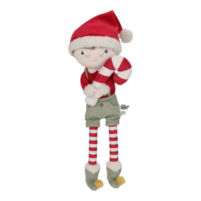 Weihnachtspuppe Jim - Rot - Weihnachten - Little Dutch