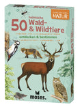 Expedition Natur - 50 heimische Wald- & Wildtiere - Moses Verlag