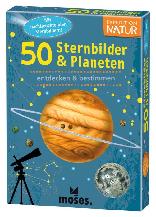 Expedition Natur - 50 Sternbilder & Planeten - Moses Verlag