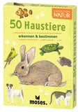 Expedition Natur - 50 Haustiere - Moses Verlag