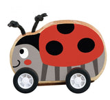 Flinkes Rückziehtier aus Holz versch. Varianten - Moses Verlag