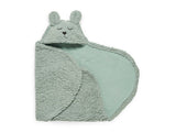 Einschlagdecke für Babyschale Bunny - Ash Green - Jollein