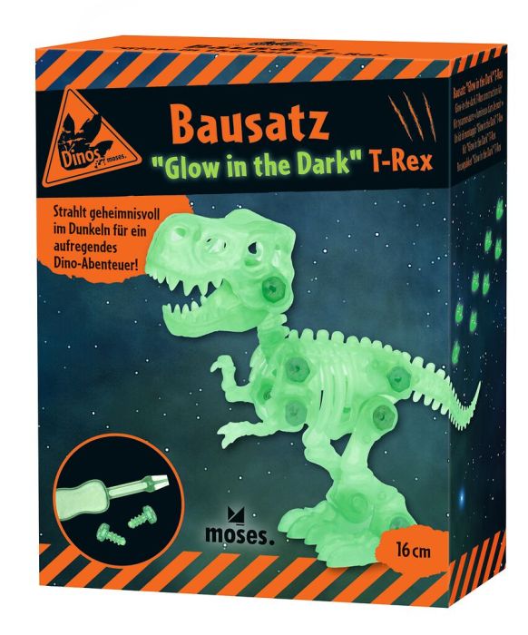 Dino Bausatz Glow in the Dark T-Rex - Moses Verlag