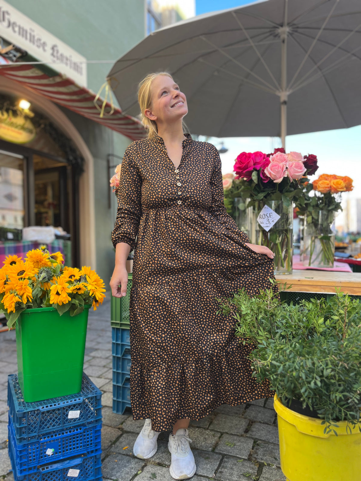 Langarm-Kleid Alea - Milli Wonka