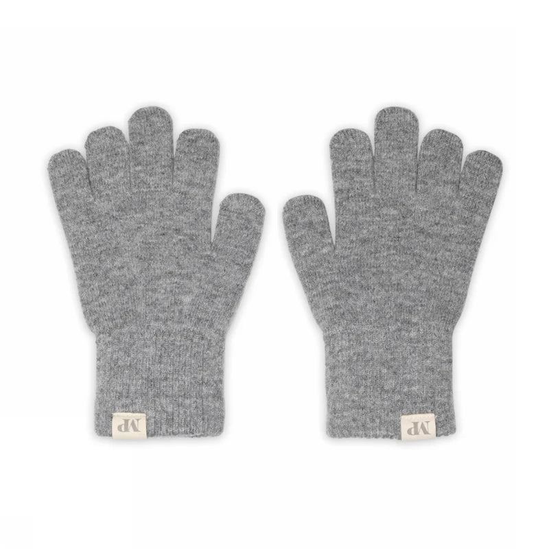 Fingerhandschuhe Uppsala grey melange - MPkids