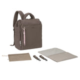 Wickelrucksack - Minoa, Braun - Lässig