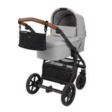 Kinderwagen Organizer gesteppt, Schwarz - Lässig