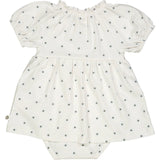 Bodykleid s/s Daisy Balsam cream/ Corn/ Breeze - Müsli by Green Cotton