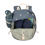 Kindergartenrucksack Mini - Happy Prints, Dunkelblau - Lässig