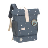 Kindergartenrucksack Rolltop - Happy Prints, Dunkelblau - Lässig